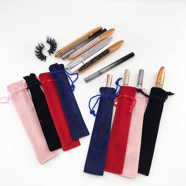 storage bags 1pc black packaging box bag cloth eyeliner empty makeup beam port small capacity drawstring
storage bags 1pc black packaging box bag cloth eyeliner empty makeup beam port small capacity drawstring
