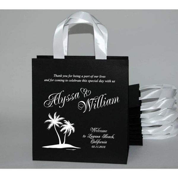 gift wrap personalized beach wedding welcome bags with satin ribbon and your names for guests tropic gifts favors
gift wrap personalized beach wedding welcome bags with satin ribbon and your names for guests tropic gifts favors