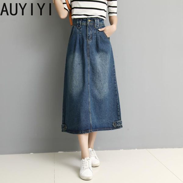 skirts spring summer women denim midi high waist korean clothes pocket sweet loose a-line skirt cotton ropa mujer 2021, Black
skirts spring summer women denim midi high waist korean clothes pocket sweet loose a-line skirt cotton ropa mujer 2021, Black