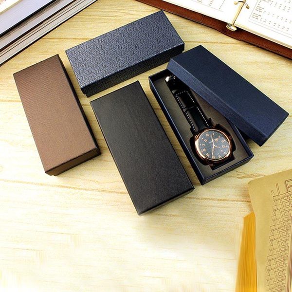 watch boxes & cases gift box packaging long design durable fashion storage case for wedding party b99, Black;blue
watch boxes & cases gift box packaging long design durable fashion storage case for wedding party b99, Black;blue