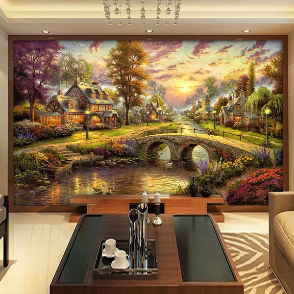 wallpapers dropship custom 3d mural wallpaper hand painted european style forest hut night view oil gold for kids room
wallpapers dropship custom 3d mural wallpaper hand painted european style forest hut night view oil gold for kids room