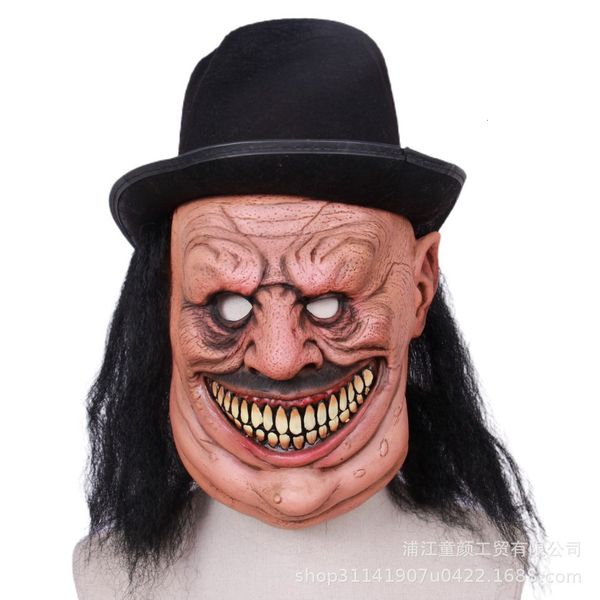 party mask horror ghost festival halloween thriller dress up bar black hat big man latex wig
party mask horror ghost festival halloween thriller dress up bar black hat big man latex wig