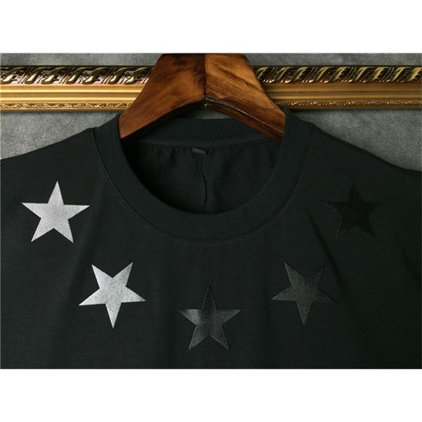 luxury brand t shirts and polos summer designer mens -shirt short sleeves black white classic style five pointed star me, White;black
luxury brand t shirts and polos summer designer mens -shirt short sleeves black white classic style five pointed star me, White;black