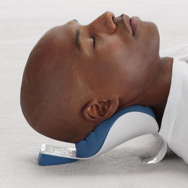 pillow head and neck pressure release massage support blue cushion cervical vertebral
pillow head and neck pressure release massage support blue cushion cervical vertebral