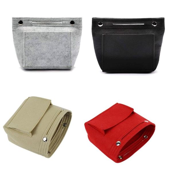 cosmetic bags & cases felt makeup bag multi-pockets toiletry case handbag travel organizer
cosmetic bags & cases felt makeup bag multi-pockets toiletry case handbag travel organizer