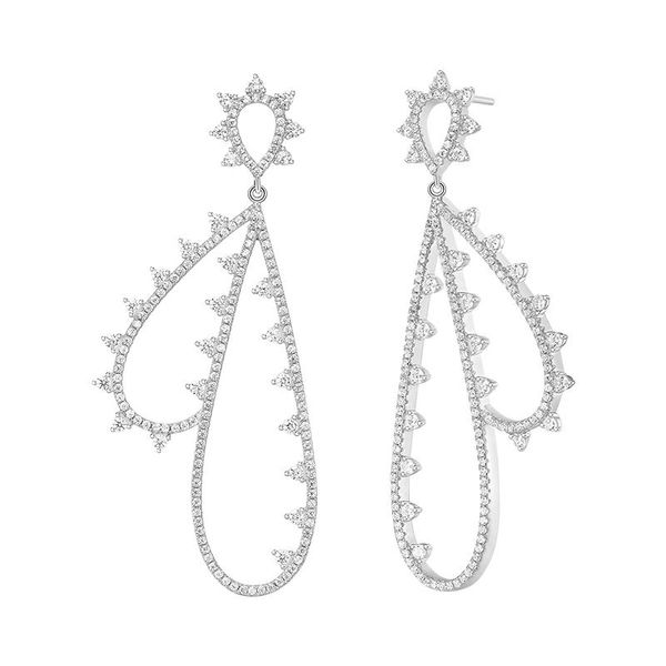 dangle & chandelier feather lace earring zircon elegant female bride personality long ear pendant weddings creative fine jewelry gifts, Silver
dangle & chandelier feather lace earring zircon elegant female bride personality long ear pendant weddings creative fine jewelry gifts, Silver