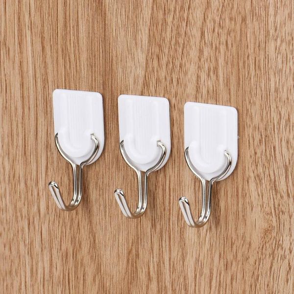 hooks & rails 6pcs strong adhesive hook wall door sticky hanger holder kitchen bathroom white drop 8 4
hooks & rails 6pcs strong adhesive hook wall door sticky hanger holder kitchen bathroom white drop 8 4