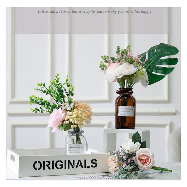 vases nordic small fresh fake flower set simulation light extravagant indoor living room decoration table
vases nordic small fresh fake flower set simulation light extravagant indoor living room decoration table