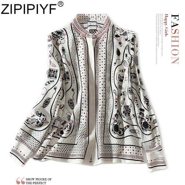 women's blouses & shirts 2021 vintage style print stand collar long sleeve blouse casual women/ladies slik shirt q083, White
women's blouses & shirts 2021 vintage style print stand collar long sleeve blouse casual women/ladies slik shirt q083, White