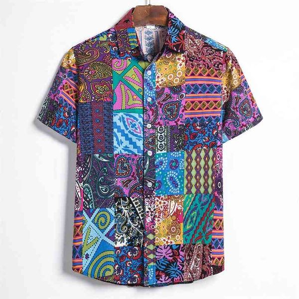 2020 summer men's short sleeve european fashion loose large print shirt, White;black
2020 summer men's short sleeve european fashion loose large print shirt, White;black