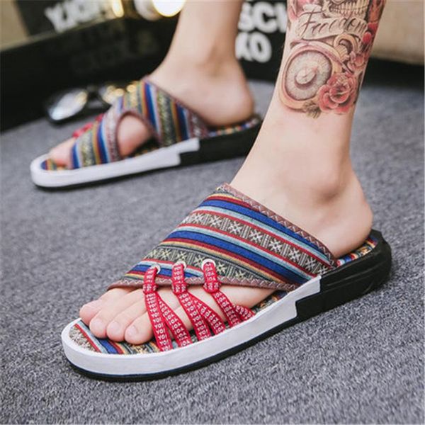 slippers mens slipper sewing patchwork rubber summer men hombre vintage slides man shoes fashion outside casual beach, Black
slippers mens slipper sewing patchwork rubber summer men hombre vintage slides man shoes fashion outside casual beach, Black