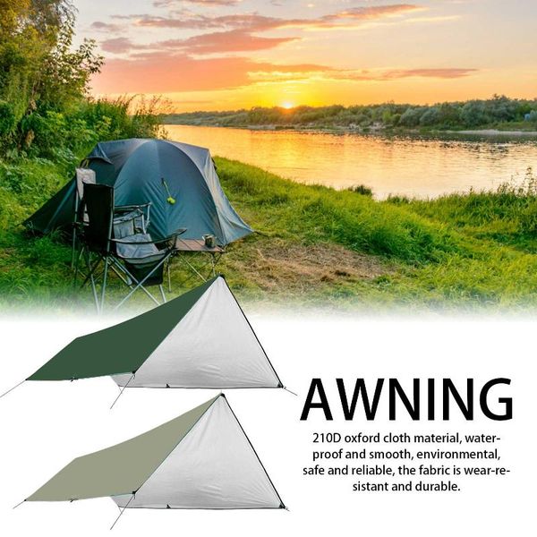 oxford cloth sun protection canopy waterproof smooth outdoor tent floor cover anti-uv hammock camping hiking rain shed tents and shelters
oxford cloth sun protection canopy waterproof smooth outdoor tent floor cover anti-uv hammock camping hiking rain shed tents and shelters