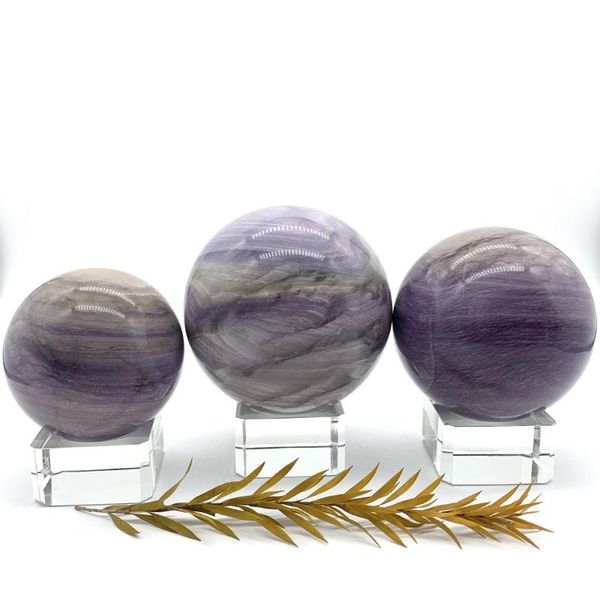 decorative objects & figurines natural silk fluorite quartz sphere ball stones good quality crystal reiki meditation polished decor collecti
decorative objects & figurines natural silk fluorite quartz sphere ball stones good quality crystal reiki meditation polished decor collecti