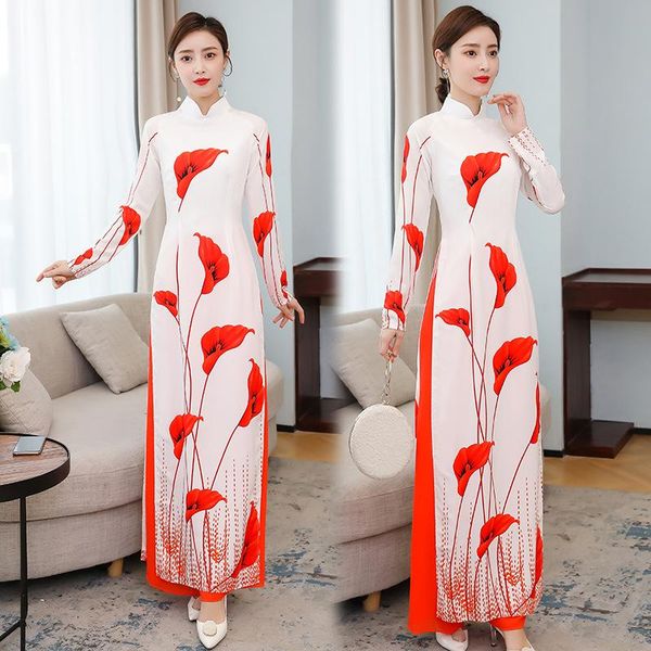 casual dresses 2021 retro chinese dress women's cheongsam qipao long party wear cheongsams women aodai elegant vestidos, Black;gray
casual dresses 2021 retro chinese dress women's cheongsam qipao long party wear cheongsams women aodai elegant vestidos, Black;gray