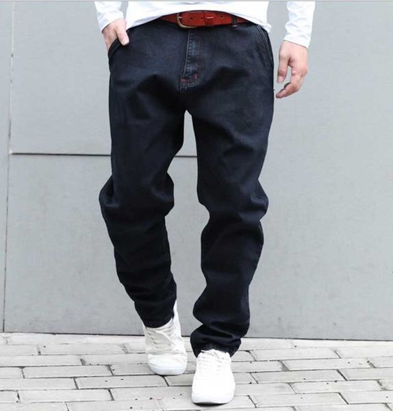 fashion harem men casual denim loose baggy hip hop joggers jeans pants black trousers man clothes, Blue
fashion harem men casual denim loose baggy hip hop joggers jeans pants black trousers man clothes, Blue