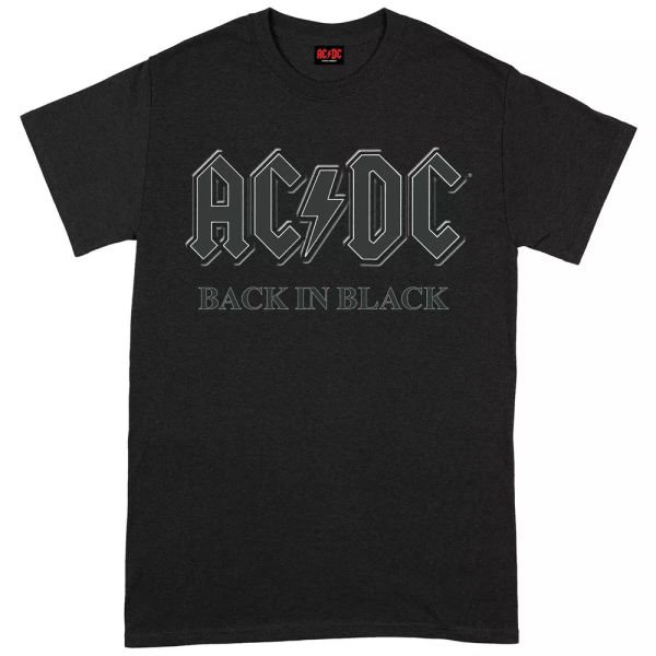 AC/DC T Shirt Back In Black Officially Licensed Mens Tee NEW Classic Rock Angus, White;black
AC/DC T Shirt Back In Black Officially Licensed Mens Tee NEW Classic Rock Angus, White;black