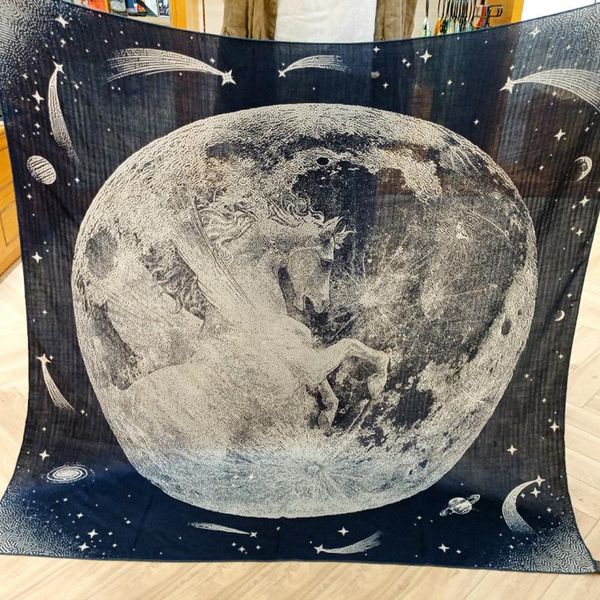 scarves 70% cashmere 30% silk scarf man women vintage moon star shawl stole winter kerchief bandana 135*135cm, Blue;gray
scarves 70% cashmere 30% silk scarf man women vintage moon star shawl stole winter kerchief bandana 135*135cm, Blue;gray