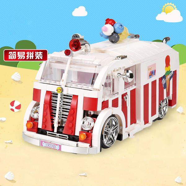 xingbao city compatible friends ice cream estate car creator set summer building blocks bricks bus vehicle moc
xingbao city compatible friends ice cream estate car creator set summer building blocks bricks bus vehicle moc