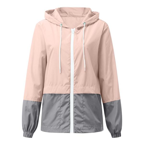 women's jackets summer autumn womens outerwear windbreaker woman waterproof rain thin jacket zipper hooded casual sporting coat big si, Black;brown
women's jackets summer autumn womens outerwear windbreaker woman waterproof rain thin jacket zipper hooded casual sporting coat big si, Black;brown