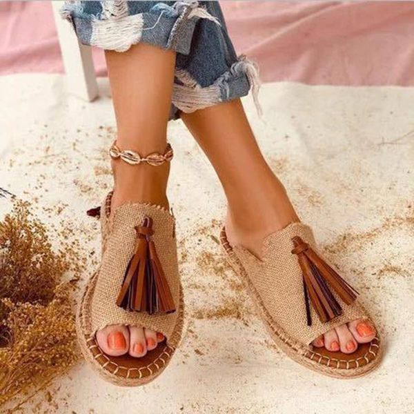 women's sandals beautiful tassels summer shoes for women gladiator flat female slides size 35-43 slippers, Black
women's sandals beautiful tassels summer shoes for women gladiator flat female slides size 35-43 slippers, Black