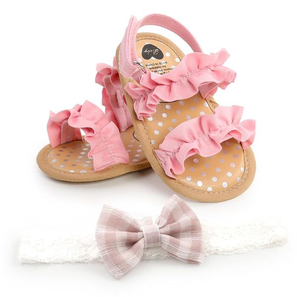 sandals cute baby girls summer anti-slip ruffle soft sole flat shoes toddler first walker infant 0-18m, Black;red
sandals cute baby girls summer anti-slip ruffle soft sole flat shoes toddler first walker infant 0-18m, Black;red