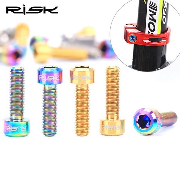 bike brakes risk 6pcs titanium m5x16/18mm stem screws bolt bicycle mtb steering handlebar screw
bike brakes risk 6pcs titanium m5x16/18mm stem screws bolt bicycle mtb steering handlebar screw