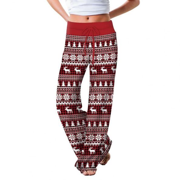 women's pants & capris drop lounge high waist wide leg polyester soft comfortable drawstring christmas pajama for daily wearing, Black;white
women's pants & capris drop lounge high waist wide leg polyester soft comfortable drawstring christmas pajama for daily wearing, Black;white