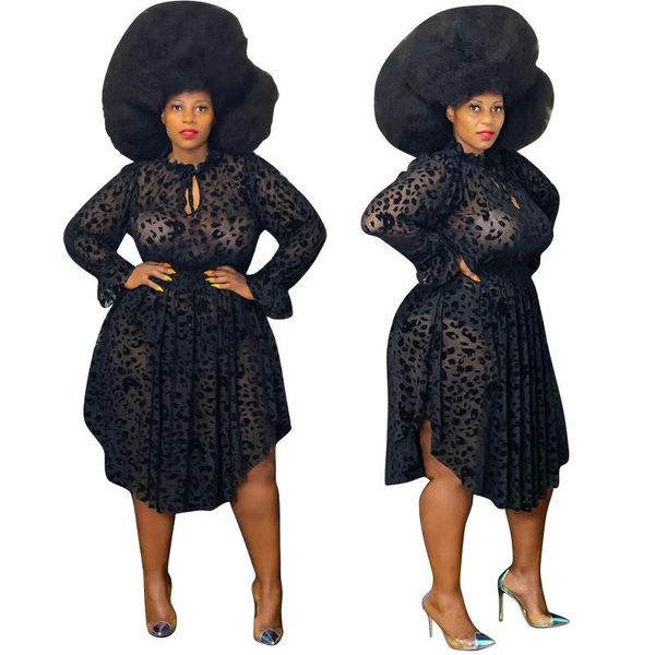 casual dresses plus size leopard black women dress mesh hollow out party gothic summer long sleeve flower collar flocked print l-4xl, Black;gray
casual dresses plus size leopard black women dress mesh hollow out party gothic summer long sleeve flower collar flocked print l-4xl, Black;gray