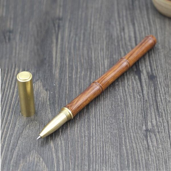 gel pens chinatraditional manual rosewood signature pen neutral color bamboo shaped copper for business office as luxury gift set
gel pens chinatraditional manual rosewood signature pen neutral color bamboo shaped copper for business office as luxury gift set