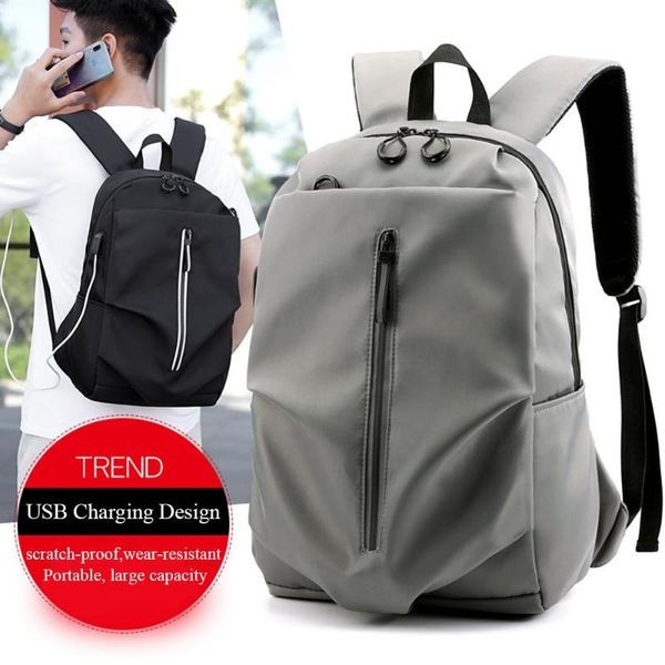 backpack fashion large capacity schoolbag usb charging port business travel leisure waterproof oxford fabric
backpack fashion large capacity schoolbag usb charging port business travel leisure waterproof oxford fabric