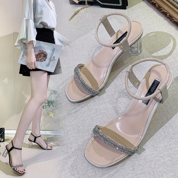 sandals high heel sandal for women high-heeled rubber fabric pu slides hoof rubb, Black
sandals high heel sandal for women high-heeled rubber fabric pu slides hoof rubb, Black
