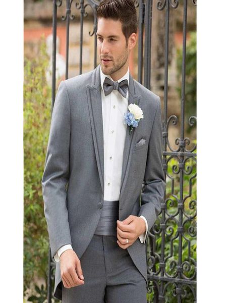 men's suits & blazers tuxedo jacket custom-made gray male suit fits of three engaged pieces wedding s + pants vest, White;black
men's suits & blazers tuxedo jacket custom-made gray male suit fits of three engaged pieces wedding s + pants vest, White;black