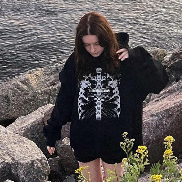 women's hoodies & sweatshirts spring streetwear black skeleton print grunge gothic oversized hoodie womens hip-hop y2k high street
women's hoodies & sweatshirts spring streetwear black skeleton print grunge gothic oversized hoodie womens hip-hop y2k high street