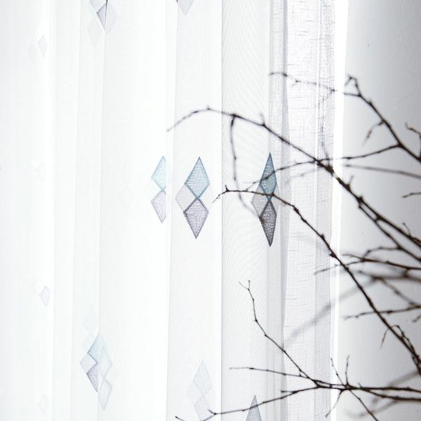 curtain & drapes simple embroidered geometric rhombus screen curtains, custom partitions for living room and bedroom
curtain & drapes simple embroidered geometric rhombus screen curtains, custom partitions for living room and bedroom