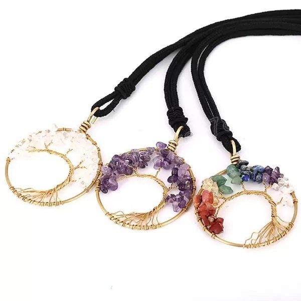 irregular natural stone tree of life crystal yoga chakra necklace fashion jewelry amethyst clear quartz lapis pendants gemstone necklaces, Silver
irregular natural stone tree of life crystal yoga chakra necklace fashion jewelry amethyst clear quartz lapis pendants gemstone necklaces, Silver