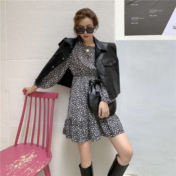 party dresses floral dress women's french chic temperament short spring 2021 waist slim long sleeve skirt ungh, White;black
party dresses floral dress women's french chic temperament short spring 2021 waist slim long sleeve skirt ungh, White;black