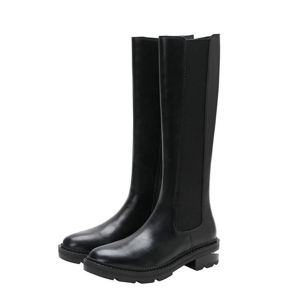 boots fadeshi 2021 of-the-line leather knee-high boots, plain women's toe party shoes, ladies'boots, Black
boots fadeshi 2021 of-the-line leather knee-high boots, plain women's toe party shoes, ladies'boots, Black
