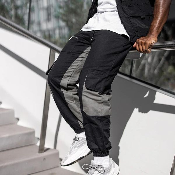 men's pants -style macaroni europe states united fashion brand high street multi pocket sports pants casual streetwear, Black
men's pants -style macaroni europe states united fashion brand high street multi pocket sports pants casual streetwear, Black