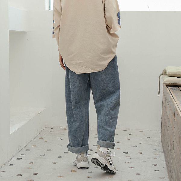 mom boyfriend wide leg jeans women high waist denim pants retro streetwear ladies black harajuku chic push up flare trousers, Blue
mom boyfriend wide leg jeans women high waist denim pants retro streetwear ladies black harajuku chic push up flare trousers, Blue