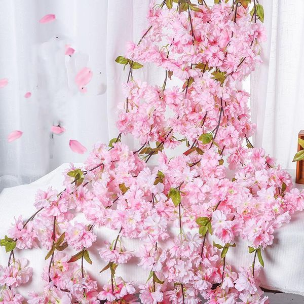 simulation cherry blossom vine home venue dress up wedding decoration arch flower arrangement decorative flowers & wreaths1
simulation cherry blossom vine home venue dress up wedding decoration arch flower arrangement decorative flowers & wreaths1