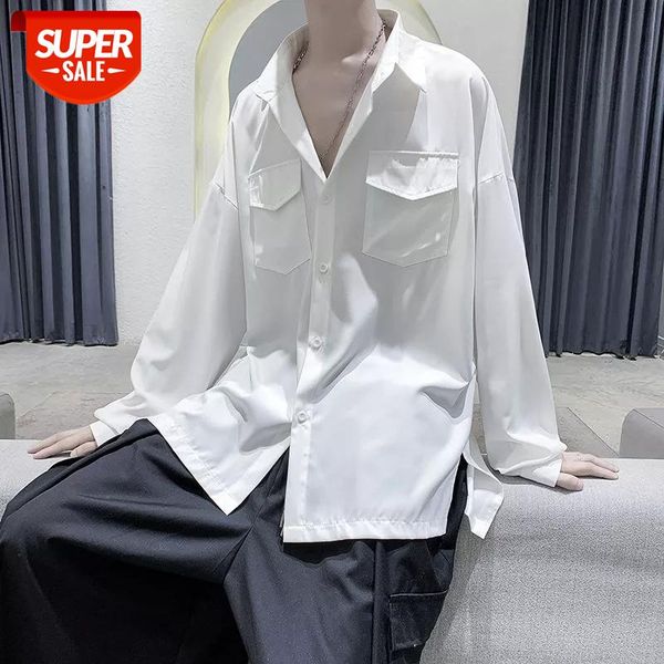 2020 autumn men's fashion hawaiian shirt trendy clothes long sleeve white french cuff mens shirts -3xl #tj2f, White;black
2020 autumn men's fashion hawaiian shirt trendy clothes long sleeve white french cuff mens shirts -3xl #tj2f, White;black