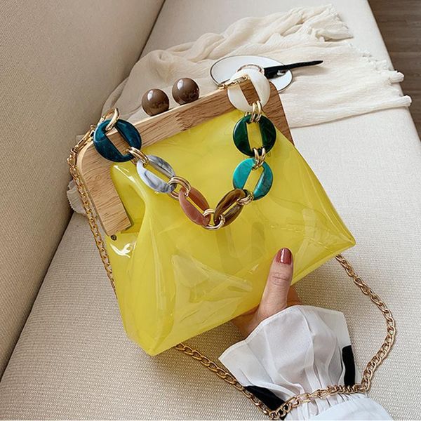 evening bags chain jelly bag transparent pvc women shoulder crossbody 2021 summer handbags ladies messenger female purse
evening bags chain jelly bag transparent pvc women shoulder crossbody 2021 summer handbags ladies messenger female purse