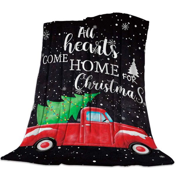 fluffy plush flannel fleece throw blanket, christmas red truck xmas tree with snowflake in winter luxury lightweight warm cozy
fluffy plush flannel fleece throw blanket, christmas red truck xmas tree with snowflake in winter luxury lightweight warm cozy