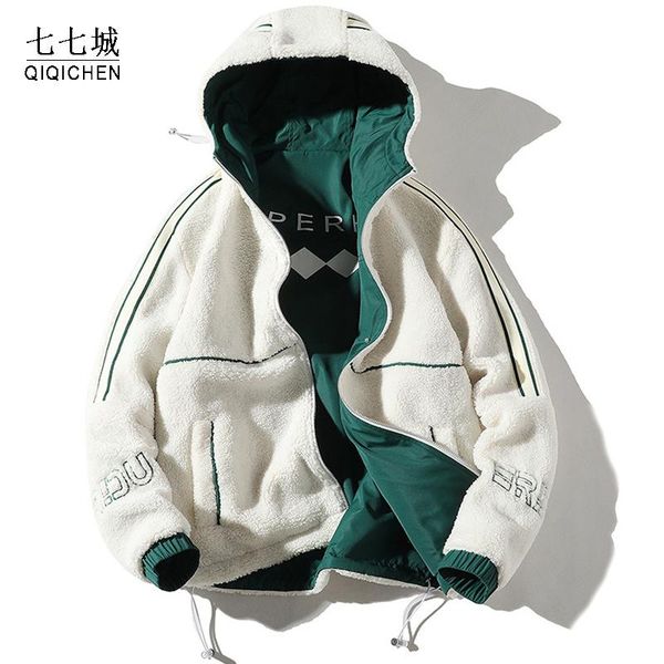 double-sided wear men's jacket lambswool coat winter letter casual warm thick hip hop parkas man hooded streetwear jackets, Black;brown
double-sided wear men's jacket lambswool coat winter letter casual warm thick hip hop parkas man hooded streetwear jackets, Black;brown