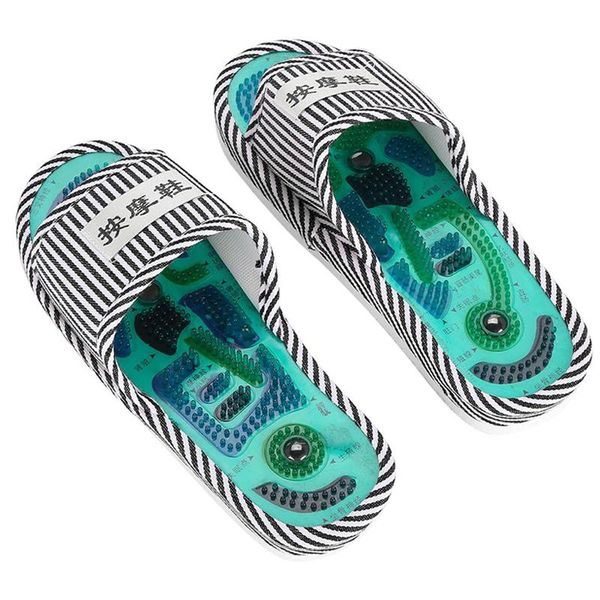 slippers 1pair acupressure slipper comfortable healthy massage shoes relieve pressure soft for women men, Black
slippers 1pair acupressure slipper comfortable healthy massage shoes relieve pressure soft for women men, Black
