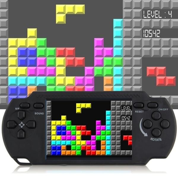 classic nostalgia gaming tetris portable handheld game console children's hand-held device for psp players
classic nostalgia gaming tetris portable handheld game console children's hand-held device for psp players