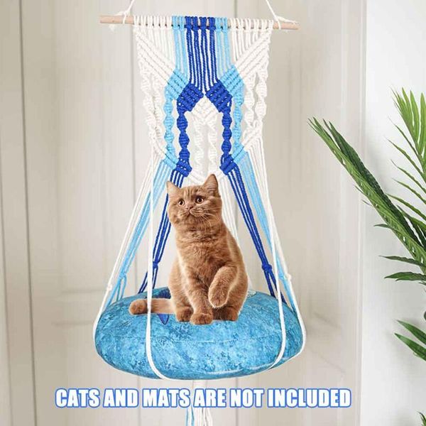 macrame swing bed resting seat handwoven home decor pet supplies window cotton rope tapestry cat hammock sleeping wall hanging beds & furnit
macrame swing bed resting seat handwoven home decor pet supplies window cotton rope tapestry cat hammock sleeping wall hanging beds & furnit