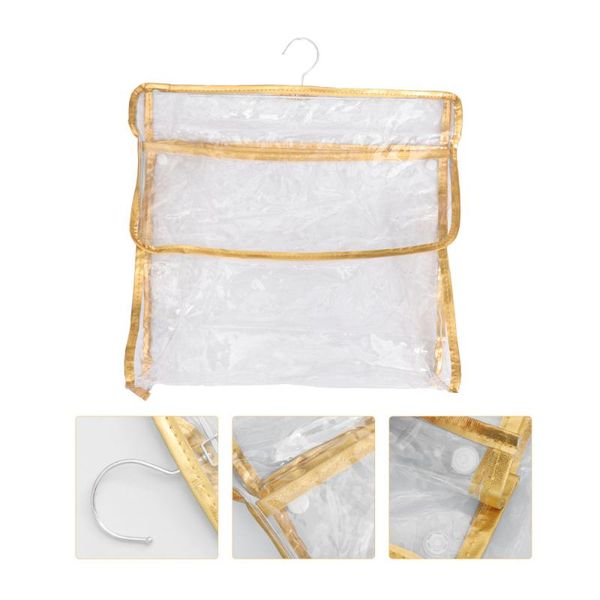 1pc transparent hanging storage bag wall-mounted waterproof pouch bags
1pc transparent hanging storage bag wall-mounted waterproof pouch bags