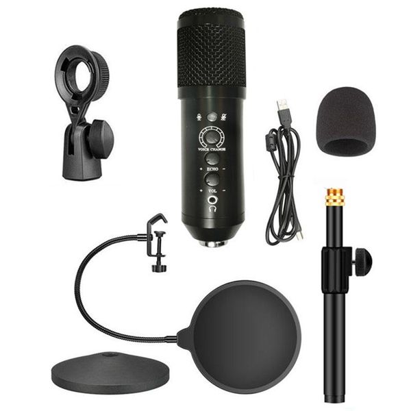 streaming media podcast pc microphone professional studio multi-voice function cardioid condenser kit microphones
streaming media podcast pc microphone professional studio multi-voice function cardioid condenser kit microphones