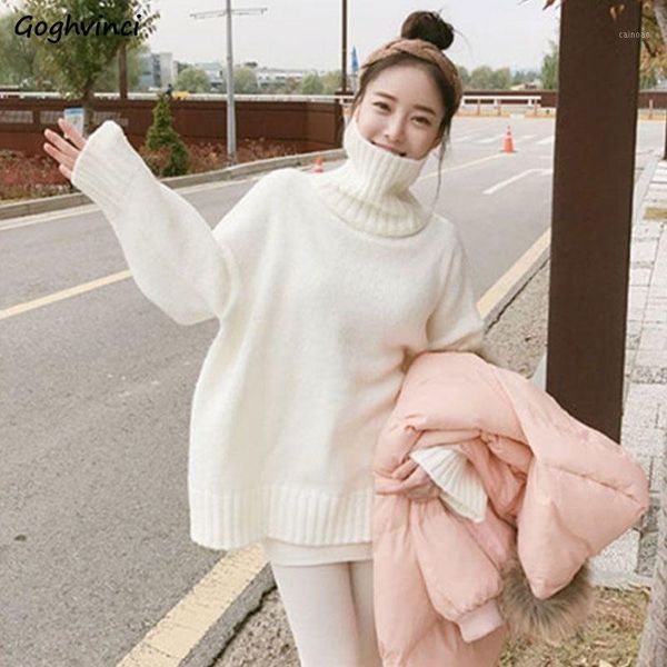 women's sweaters turtleneck sweater women winter thicker solid long sleeve womens simple warm all-match ulzzang korean style leisure pu, White;black
women's sweaters turtleneck sweater women winter thicker solid long sleeve womens simple warm all-match ulzzang korean style leisure pu, White;black